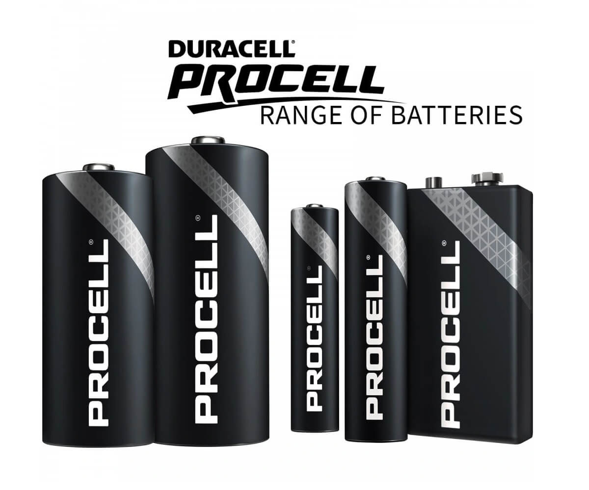 Duracell Procell Range Of Batteries
